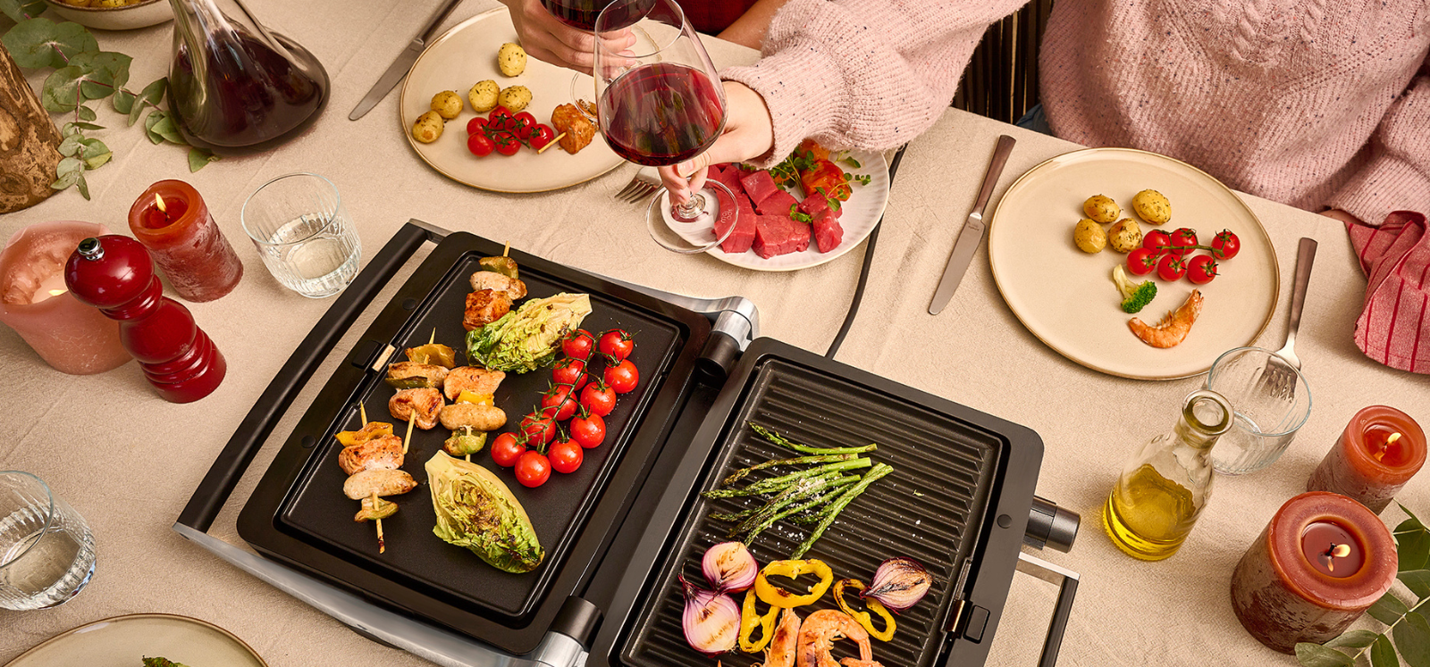 WaffleTastic® CW 3628 combi grill