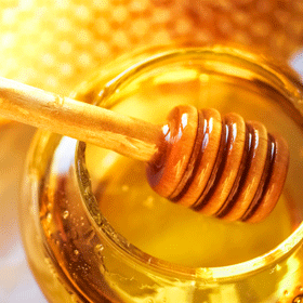 Hoorntjes met honing